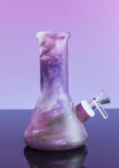 GALAXY UNBREAKABLE BONG 6"(Un Breakable Silicone Bong)