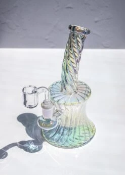 IRIDESCENT SWIRL RIG(Iridescent Swirl Rig) -Canna Style Shop 2ND