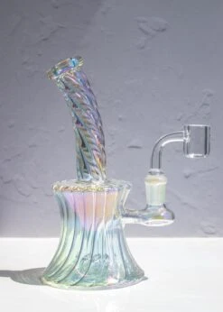 IRIDESCENT SWIRL RIG(Iridescent Swirl Rig) -Canna Style Shop 3RD