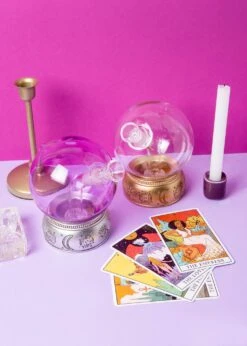 PURPLE CRYSTAL BALL BONG(Purple Crystal Ball Bong) -Canna Style Shop CrystalBall Both 02acopy