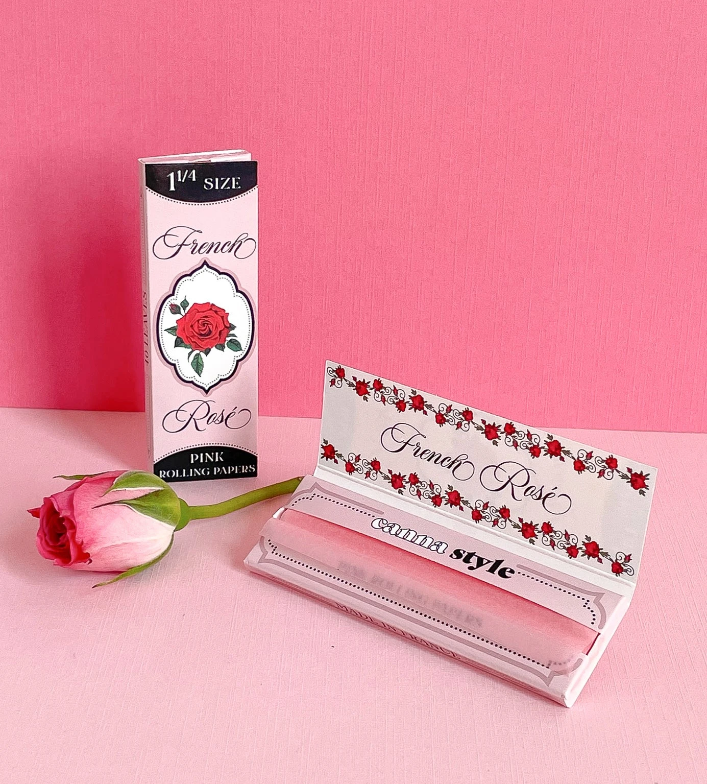 FRENCH ROSE PINK ROLLING PAPERS(French Rose Rolling Papers) 8 FRENCH ROSE PINK ROLLING PAPERS(French Rose Rolling Papers) - Image 6