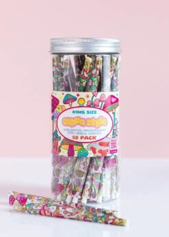 COLORFUL MUSHROOM CONES (50-pack)(Colorful Mushroom Cones 8 Pack Copy)