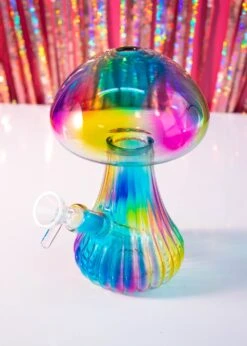 TIE DYE MUSHROOM BONG(Tie Dye Mushroom Bong)
