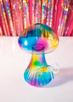 TIE DYE MUSHROOM BONG(Tie Dye Mushroom Bong) -Canna Style Shop IMG 5715