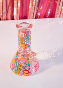 COLORFUL MUSHROOM BONG 6"(Mini Mushroom Bong) -Canna Style Shop IMG 5722