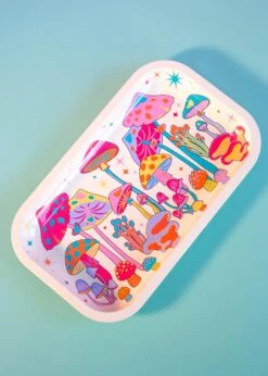 COLORFUL MUSHROOM ROLLING TRAY(Large Mushroom Rolling Tray)