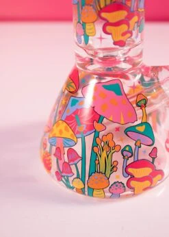 COLORFUL MUSHROOM BONG 6"(Mini Mushroom Bong) -Canna Style Shop IMG 5767