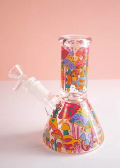 COLORFUL MUSHROOM BONG 6"(Mini Mushroom Bong) -Canna Style Shop IMG 5787