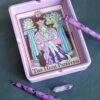 HIGH PRIESTESS TAROT CARD ASHTRAY(The High Priestess Ashtray) 1 HIGH PRIESTESS TAROT CARD ASHTRAY(The High Priestess Ashtray) -Canna Style Shop IMG 6109