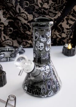 GOTH BONG 6"(Mini Goth Girl Bong) -Canna Style Shop IMG 6560