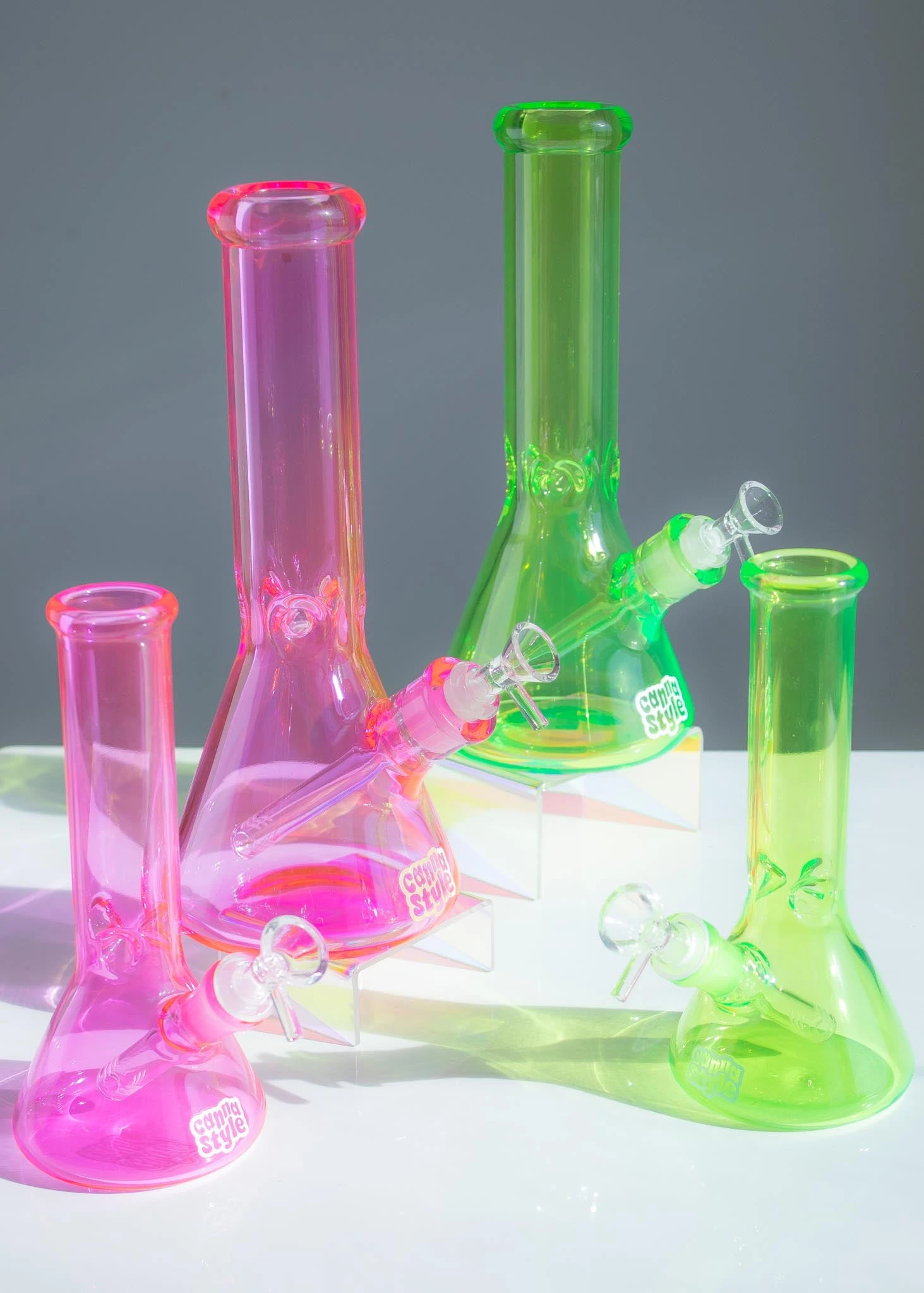 JELLY NEON BEAKER BONG(Jelly Neon Beaker Bong) 3 JELLY NEON BEAKER BONG(Jelly Neon Beaker Bong)