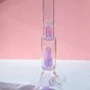 LAVENDER DAZZLE TRIPLE-PERC BONG 18"(Purple Drip Twist Bong) 2 LAVENDER DAZZLE TRIPLE-PERC BONG 18"(Purple Drip Twist Bong) -Canna Style Shop IMG 6632 2