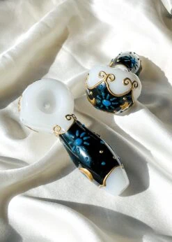 MIDNIGHT CELESTIAL PIPE(Handpainted Celestial Pipe Glow In The Dark)