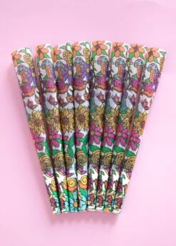 FLORAL CRITTER CONES (8-pack)(Floral Garden Cones)