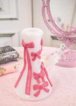 PINK BOW BONG 6"(Pink Bow Bong) -Canna Style Shop IMG 8210 0c8a4d32 06e7 4fda 99e4 cd211957668c