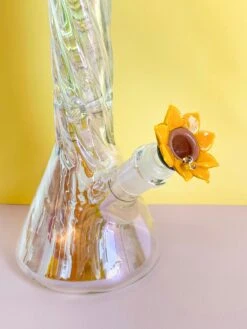 IRIDESCENT SWIRL BONG 16"(Iridescent Swirl Beaker Bong) -Canna Style Shop IMG 8244 2 b8413840 ddd5 4e46 a36a 077759b94279