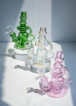 MINI RECYCLER BONG(Mini Pink Recycler Bong) -Canna Style Shop IMG 8285