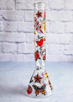 TATTOO BONG 16"(16 Tattoo Beaker Bong) -Canna Style Shop IMG 8426