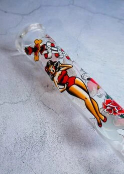 TATTOO BONG 16"(16 Tattoo Beaker Bong) -Canna Style Shop IMG 8432