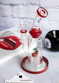 CHERRY ALMOST BASIC BONG(Almost Basic Cherry Bong) -Canna Style Shop IMG 8467