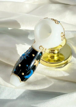 MIDNIGHT CELESTIAL PIPE(Handpainted Celestial Pipe Glow In The Dark) -Canna Style Shop IMG 8560