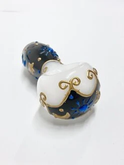 MIDNIGHT CELESTIAL PIPE(Handpainted Celestial Pipe Glow In The Dark) -Canna Style Shop IMG 8614