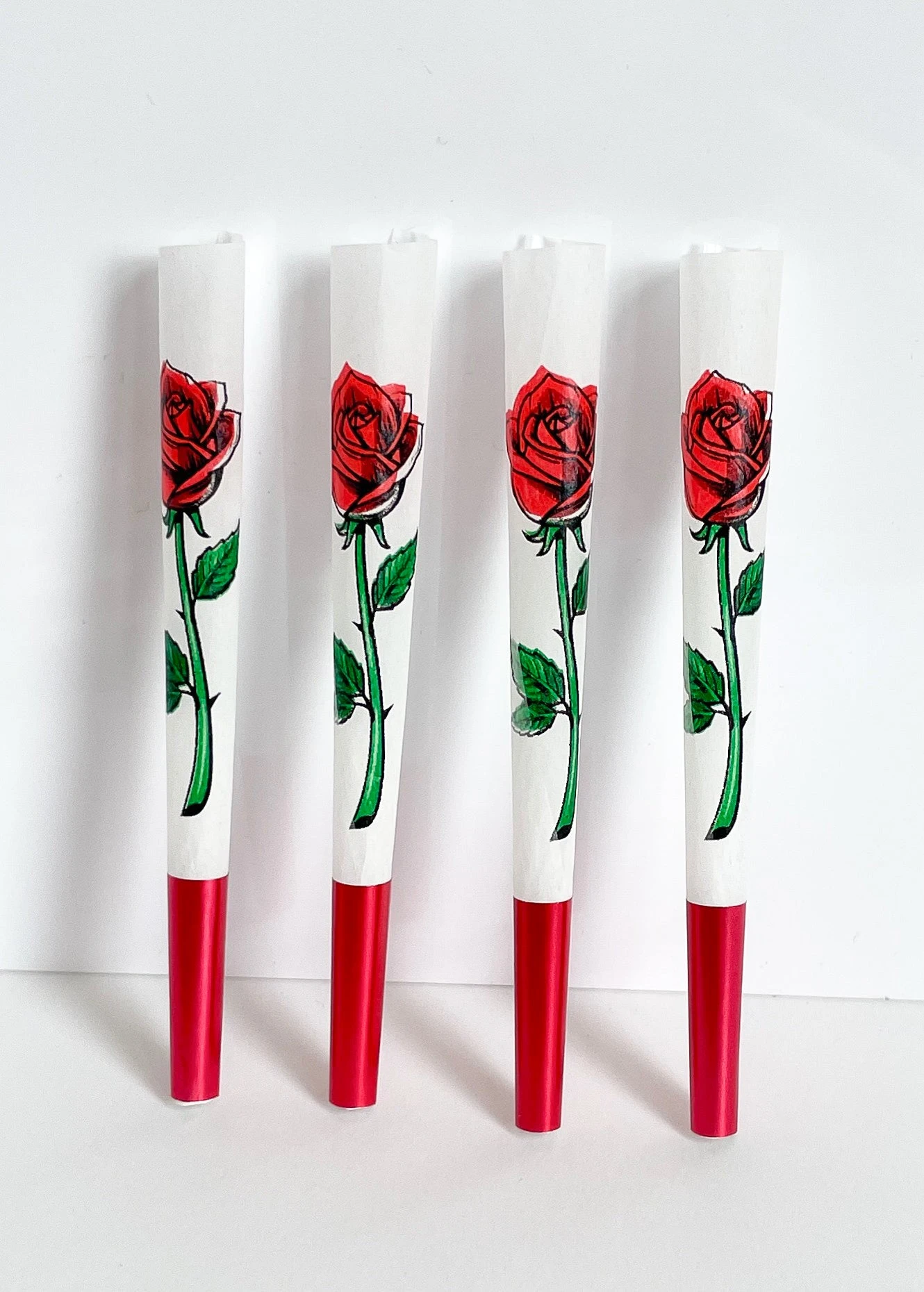 LONGSTEM ROSE CONES (8-pack)(Rose Cones) 4 LONGSTEM ROSE CONES (8-pack)(Rose Cones) - Image 2