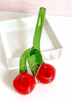 DOUBLE BOWL CHERRY PIPE(Double Cherry Pipe) -Canna Style Shop IMG 9159 2