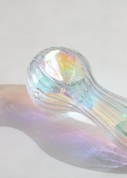 IRIDESCENT SWIRL SPOON PIPE(Iridescent Swirl Spoon Pipe) -Canna Style Shop IS 2