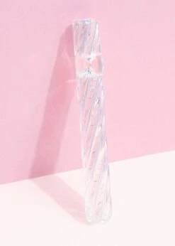 IRIDESCENT TWISTED CHILLUM(Iridescent Twisted One Hitter)