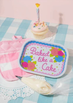 "BAKED LIKE A CAKE" ROLLING TRAY(Lets Get Baked Rolling Tray) -Canna Style Shop Screenshot2024 04 01at6.03.43PM