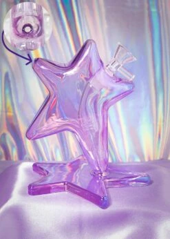 PURPLE STAR BUBBLER(Star Bong Purple) 9 PURPLE STAR BUBBLER(Star Bong Purple) -Canna Style Shop Unknown 1