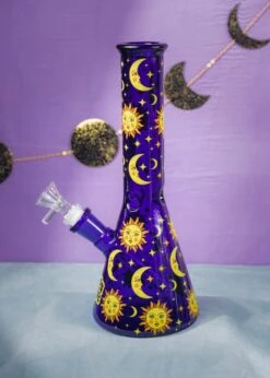 90's CELESTIAL BONG 10"(Vintage Celestial Bong)
