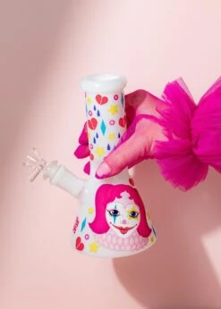 CLOWN GIRL BONG 8"(Clown Girl Bong 8) -Canna Style Shop bong13