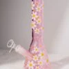 RETRO DAISY BONG 10"(Retro Daisy Pink Glass Bong) -Canna Style Shop daisy bong2 3