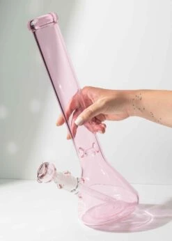 PINK BONG 16"(16) -Canna Style Shop pink bong2revisedcopy