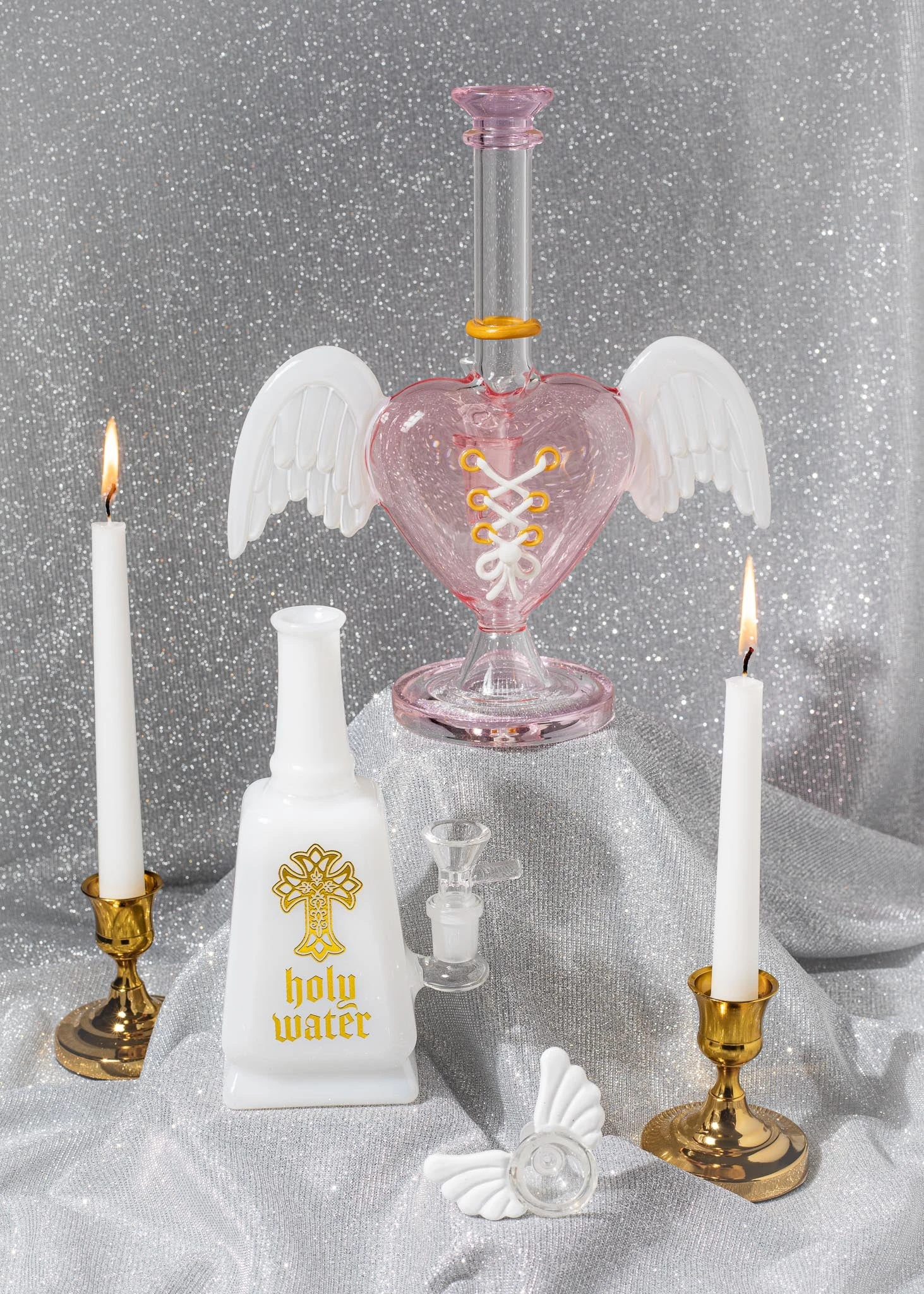 ANGEL HEART BONG(Angel Wings Bong) 7 ANGEL HEART BONG(Angel Wings Bong) - Image 5