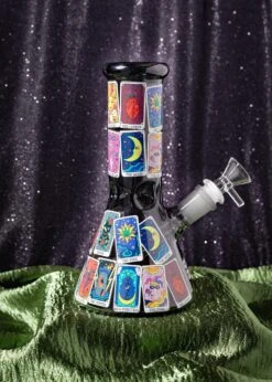 TAROT CARD BONG 8"(Tarot Card Bong 8) -Canna Style Shop tarot small bong4