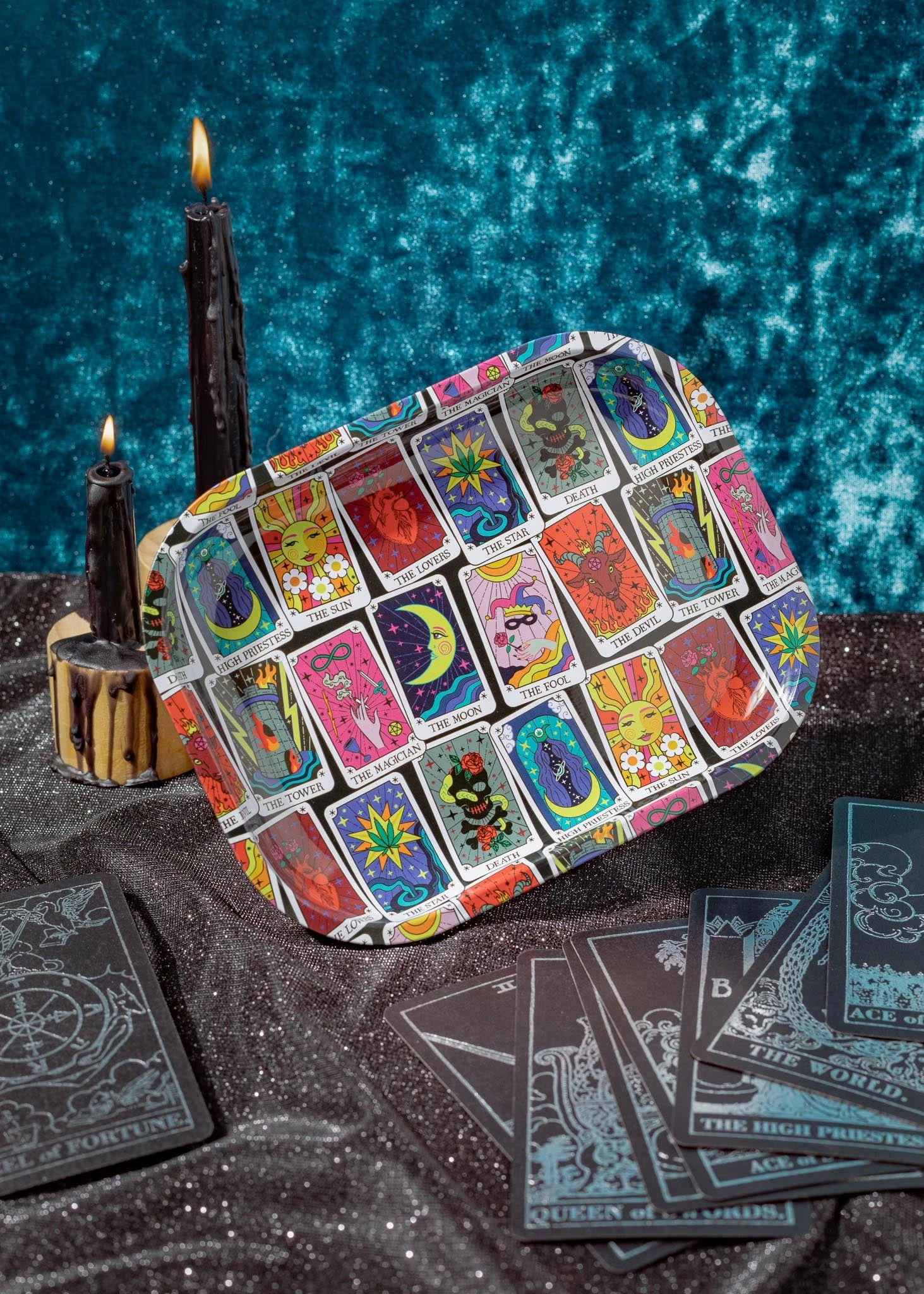 TAROT CARD ROLLING TRAY(Tarot Card Rolling Tray) 3 TAROT CARD ROLLING TRAY(Tarot Card Rolling Tray)