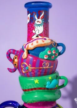 TEA PARTY BONG 16"(Tea Party Bong) 16 TEA PARTY BONG 16"(Tea Party Bong) -Canna Style Shop teapot bong9