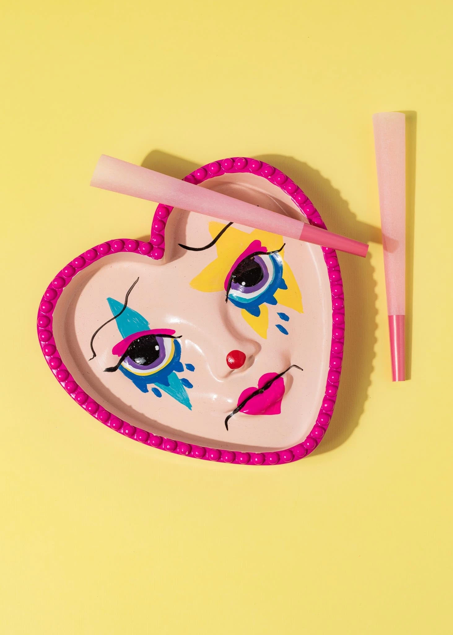 CLOWN GIRL ASHTRAY / INCENSE HOLDER(Clown Girl Ashtray) 4 CLOWN GIRL ASHTRAY / INCENSE HOLDER(Clown Girl Ashtray) - Image 2